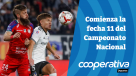 Cooperativa Deportes: Comienza la fecha 11 del Campeonato Nacional